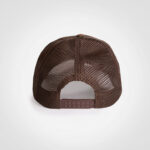 Oilskin Camo Trucker Cap -Chocolate-Boc